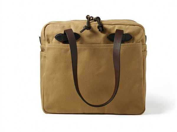 11070261 Filson Rugged Twill Tote Bag with Zipper
