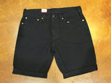 365550172 Levi's Premium 511 Slim Fit Cut-Off Shorts Jung Black - Stars and Stripes 