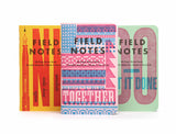 FNC-48B Field Notes U.S. OF LETTERPRESS PACK B 3-Pack