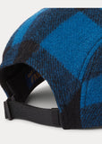 710852070001 Polo Ralph Lauren Plaid Wool-Blend Twill Five-Panel Cap